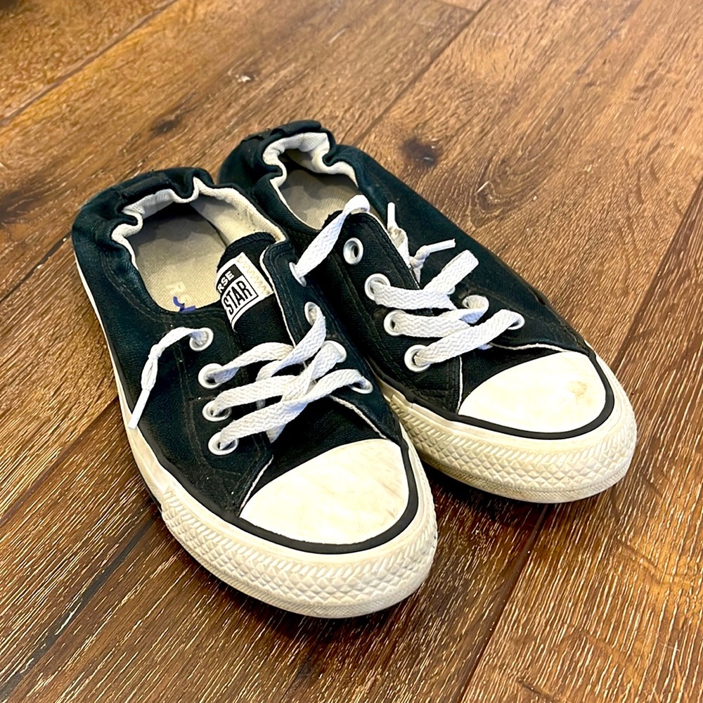 Black converse